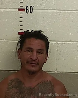 Mugshot of Euligio Maestas booked in San Miguel County, New Mexico on August 23, 2026