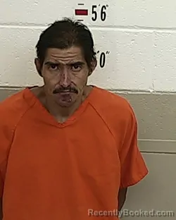 Mugshot of Michael Dominguez booked in San Miguel County, New Mexico on August 25, 2026
