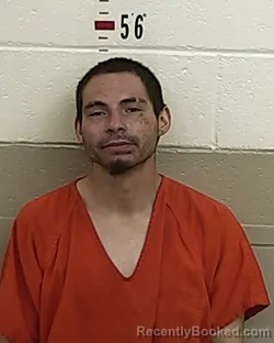 Mugshot of Jose Alirez booked in San Miguel County, New Mexico on August 27, 2026