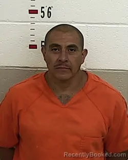 Mugshot of Dominic J Garcia booked in San Miguel County, New Mexico on August 27, 2026