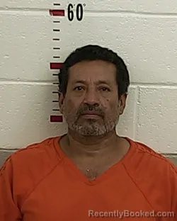 Mugshot of Servando Yeverino booked in San Miguel County, New Mexico on September 4, 2026
