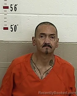 Mugshot of Joey Dimas booked in San Miguel County, New Mexico on September 8, 2026