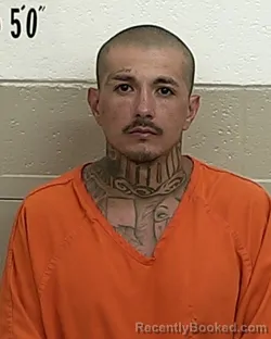 Mugshot of Eugene S Sena booked in San Miguel County, New Mexico on September 14, 2026