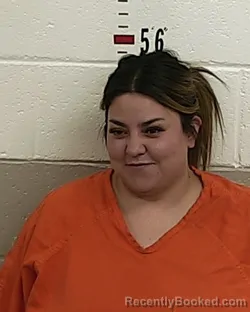 Mugshot of Adrianna Martinez booked in San Miguel County, New Mexico on October 21, 2026
