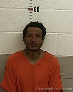 Mugshot of Adrian Apodaca booked in San Miguel County, New Mexico on October 26, 2026