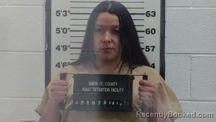 Mugshot of BRIANNA ROSE KNIGHT booked in Santa Fe County, New Mexico on May 14, 2026