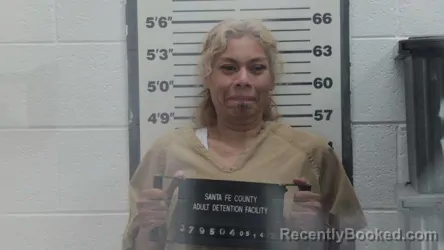 Mugshot of SOPHIA EVREN KNIGHT booked in Santa Fe County, New Mexico on May 14, 2026