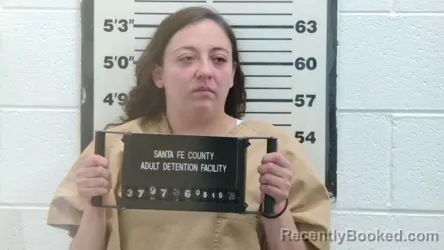 Mugshot of MARYSSA EILEEN KIMBERLY ESQUIBEL booked in Santa Fe County, New Mexico on May 19, 2026