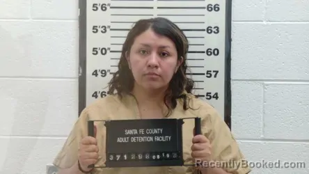 Mugshot of ESMERALDA NOHEMY MENDEZ booked in Santa Fe County, New Mexico on May 19, 2026