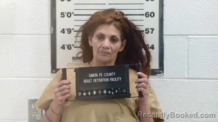 Mugshot of FRANCINE A CHAVEZ booked in Santa Fe County, New Mexico on May 20, 2026