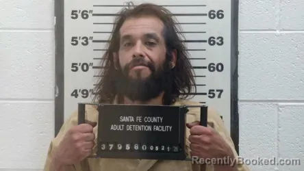 Mugshot of JEREMY MORRISON ATWOOD booked in Santa Fe County, New Mexico on May 21, 2026