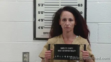 Mugshot of TAMARA JEANETTE MARTINEZ booked in Santa Fe County, New Mexico on May 22, 2026