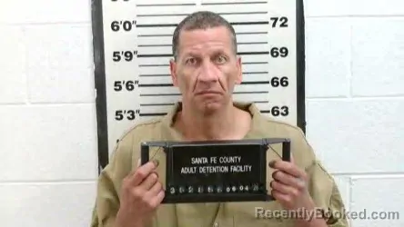 Mugshot of KEVIN HERRING booked in Santa Fe County, New Mexico on June 4, 2026