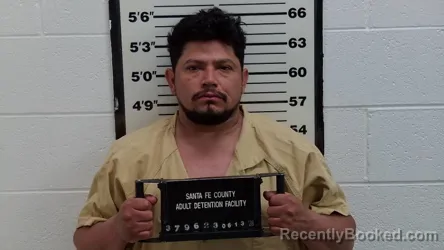 Mugshot of CESAR ARMANDO CRISTALES ZETINO booked in Santa Fe County, New Mexico on June 13, 2026