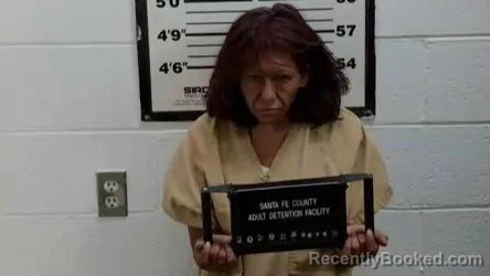 Mugshot of ELIZA ROSE MARTINEZ booked in Santa Fe County, New Mexico on June 14, 2026
