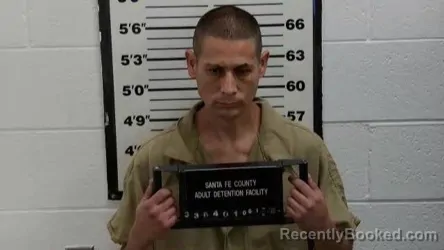 Mugshot of ZACHARY SALAZAR booked in Santa Fe County, New Mexico on June 15, 2026