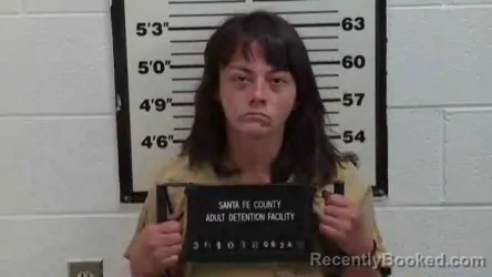 Mugshot of VICTORIA MARIA JEANETTE LOPEZ booked in Santa Fe County, New Mexico on June 24, 2026