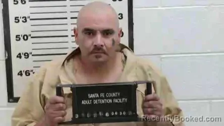 Mugshot of JUANITO PEDRO MARQUEZ booked in Santa Fe County, New Mexico on June 30, 2026
