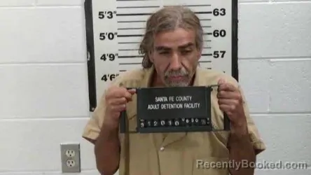 Mugshot of JUAN I MARQUEZ booked in Santa Fe County, New Mexico on July 1, 2026