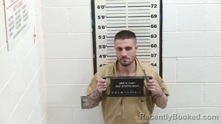 Mugshot of JUSTIN BLAS LEYBA booked in Santa Fe County, New Mexico on July 1, 2026