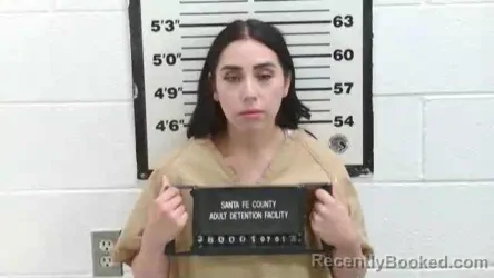 Mugshot of NICHOLE GONZALES booked in Santa Fe County, New Mexico on July 1, 2026
