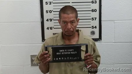 Mugshot of JOSE DANIEL WHEELER booked in Santa Fe County, New Mexico on July 3, 2026