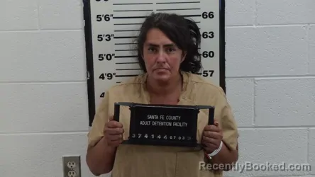 Mugshot of MARIA GRILL booked in Santa Fe County, New Mexico on July 3, 2026