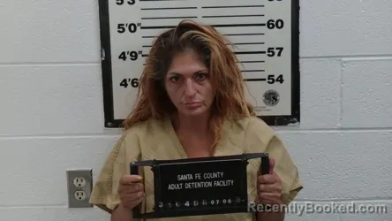 Mugshot of SUSIE A LARRANAGA booked in Santa Fe County, New Mexico on July 6, 2026