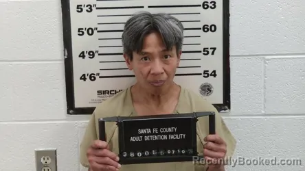 Mugshot of TAMMY LIN KANANIE ANCHETA booked in Santa Fe County, New Mexico on July 10, 2026