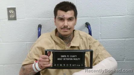 Mugshot of PATRICK C HERRERA booked in Santa Fe County, New Mexico on July 10, 2026
