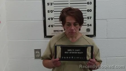 Mugshot of NAOMI TORRES booked in Santa Fe County, New Mexico on July 11, 2026
