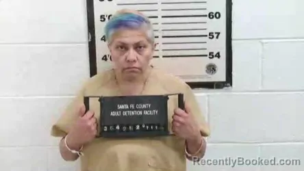 Mugshot of MERCY N MARTINEZ booked in Santa Fe County, New Mexico on July 11, 2026