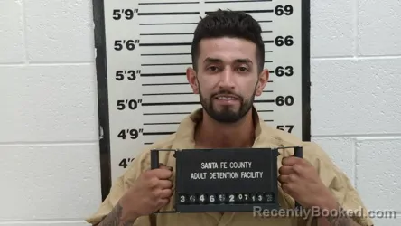 Mugshot of ALEXIS NAVA  ALVARADO booked in Santa Fe County, New Mexico on July 13, 2026