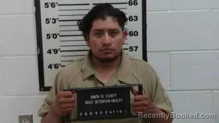 Mugshot of ALVARO SILVESTRE MALDONADO booked in Santa Fe County, New Mexico on July 19, 2026