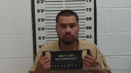 Mugshot of ERICK MANUEL ALCALA VELAZQUEZ booked in Santa Fe County, New Mexico on July 19, 2026