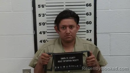 Mugshot of ESWIN CALDERON SANCHEZ booked in Santa Fe County, New Mexico on July 19, 2026