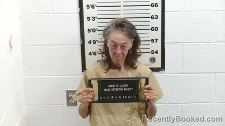 Mugshot of Melissa Mary Barnard booked in Santa Fe County, New Mexico on August 7, 2026