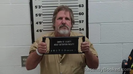Mugshot of Mitchell Leblanc booked in Santa Fe County, New Mexico on August 20, 2026