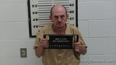 Mugshot of Phillip W Gonzales booked in Santa Fe County, New Mexico on August 20, 2026
