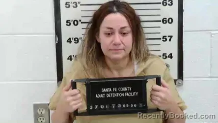 Mugshot of Maria Anai Torres-Jaquez booked in Santa Fe County, New Mexico on August 30, 2026