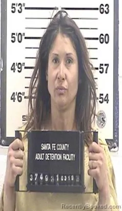 Mugshot of Alicia N Mendoza booked in Santa Fe County, New Mexico on August 31, 2026