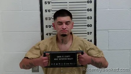 Mugshot of Richard Joseph Vigil booked in Santa Fe County, New Mexico on September 2, 2026