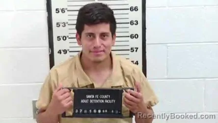 Mugshot of Carlos Isabel Fuentes Cifuentes booked in Santa Fe County, New Mexico on September 5, 2026