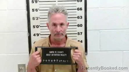 Mugshot of David Brian Safian booked in Santa Fe County, New Mexico on September 6, 2026