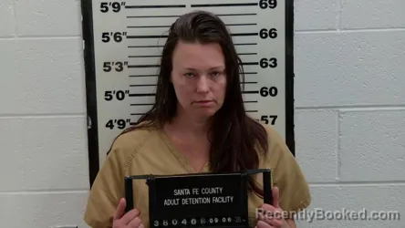 Mugshot of Brandi Michelle Snowden booked in Santa Fe County, New Mexico on September 6, 2026
