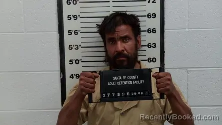 Mugshot of Luis Aldo Medina-Hernandez booked in Santa Fe County, New Mexico on September 6, 2026