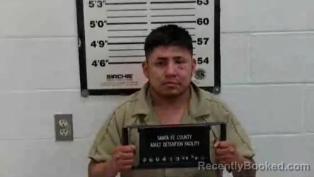 Mugshot of Antolin Ramos Mendoza booked in Santa Fe County, New Mexico on September 6, 2026