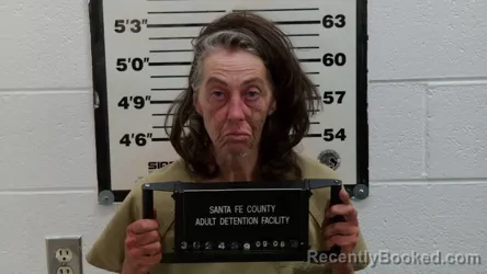 Mugshot of Melissa Mary Barnard booked in Santa Fe County, New Mexico on September 8, 2026