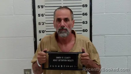 Mugshot of Douglass Lavon Herrick booked in Santa Fe County, New Mexico on September 8, 2026