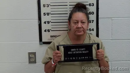Mugshot of Maxine Vigil booked in Santa Fe County, New Mexico on September 9, 2026